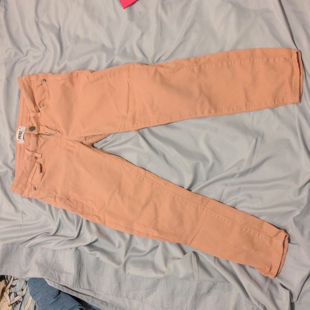 Paige Pink Capri Size 27